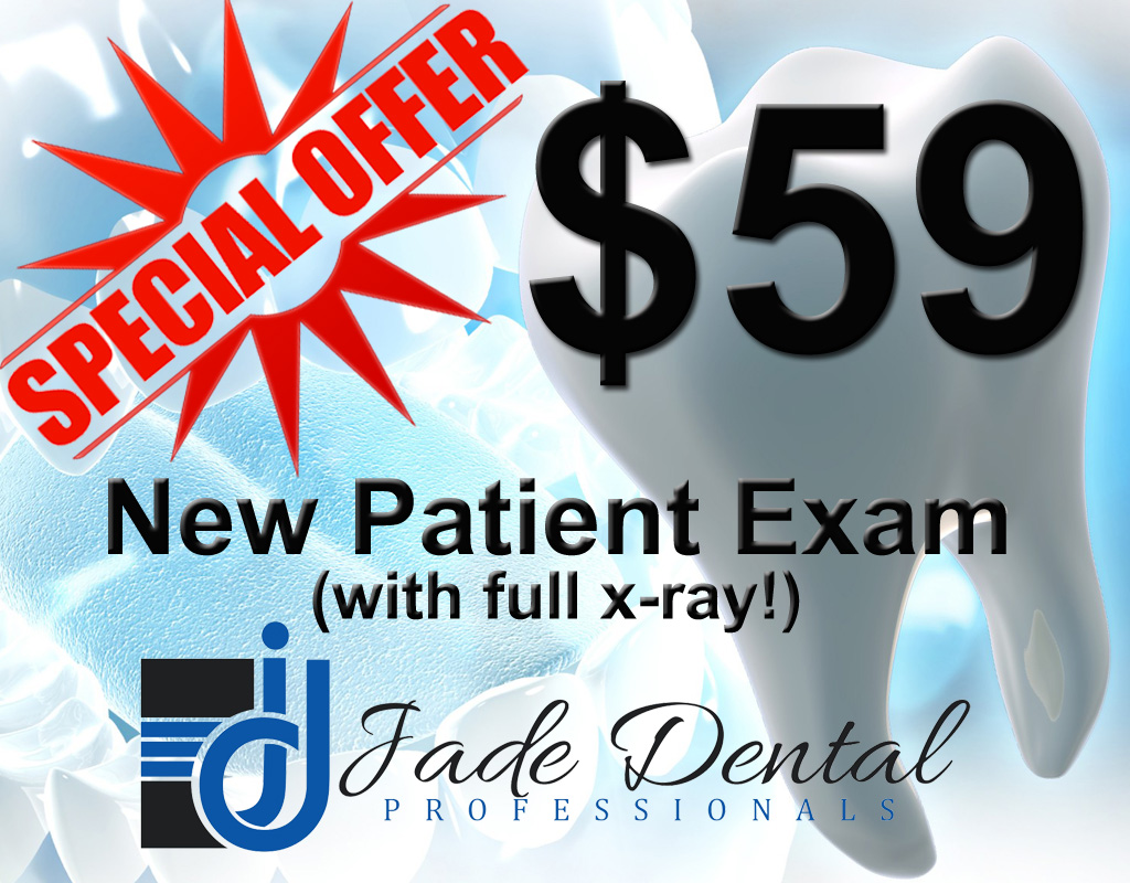 Jade Dental $59 New Patient Special Offer